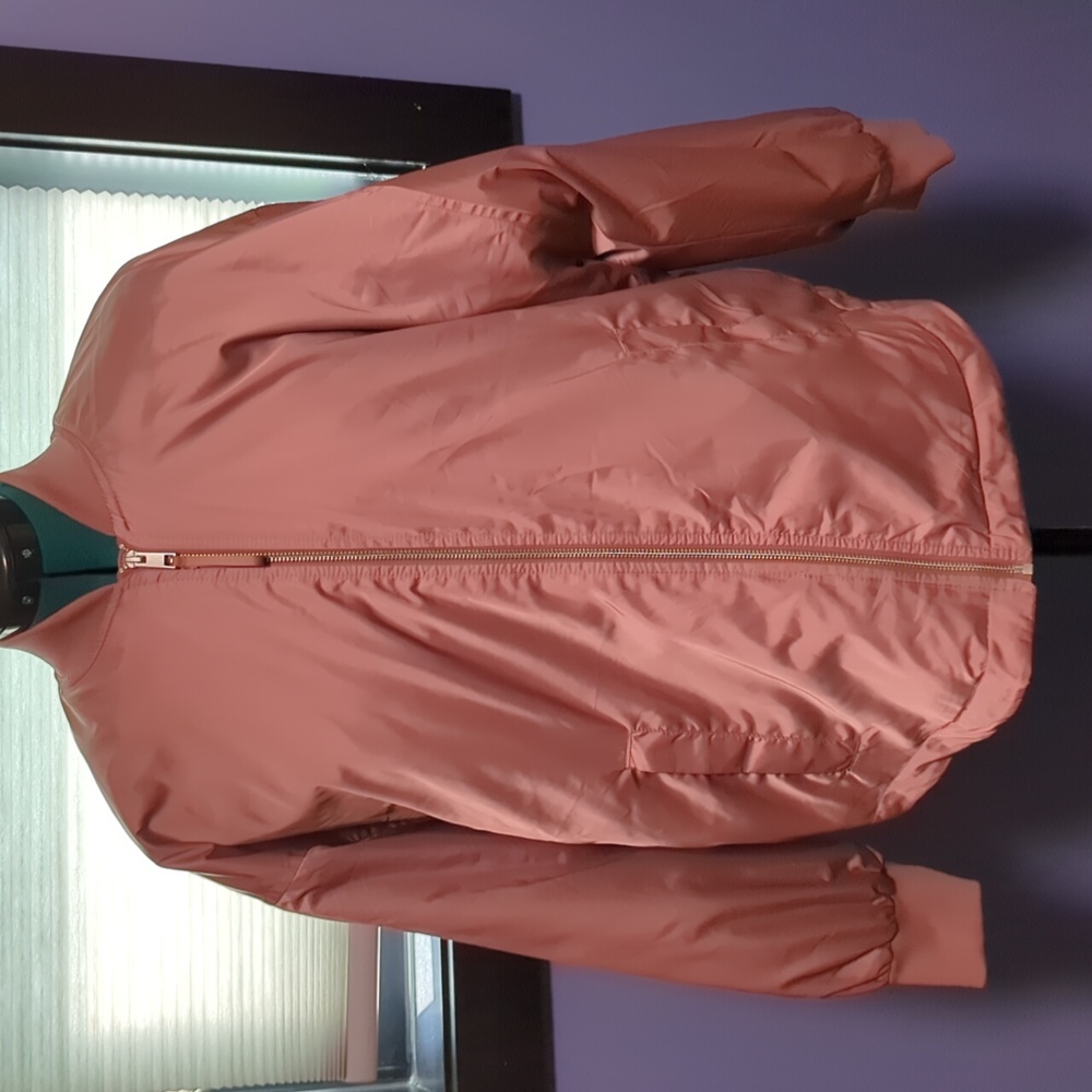 Women's Bomber jacket by A New Day Size M Rose Pink color NWT - Picture 9 of 9